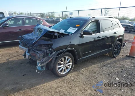 2015 Jeep Cherokee Limited z USA, uszkodzony, nr VIN 1C4PJLDSXFW539403